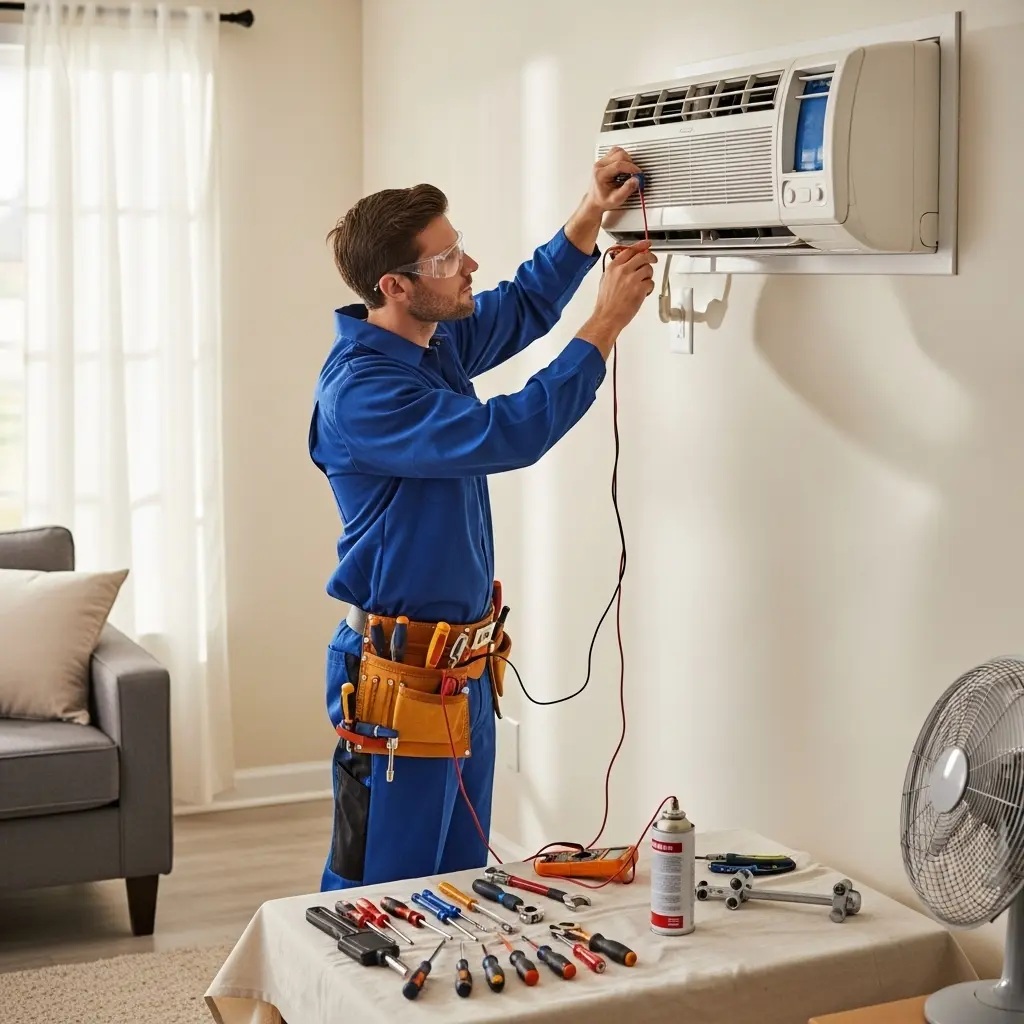 Büyükçekmece Ariston Ariston klima gaz dolumu ve bakım – Enerji verimliliği artırıldı. - Teknik servis örneği